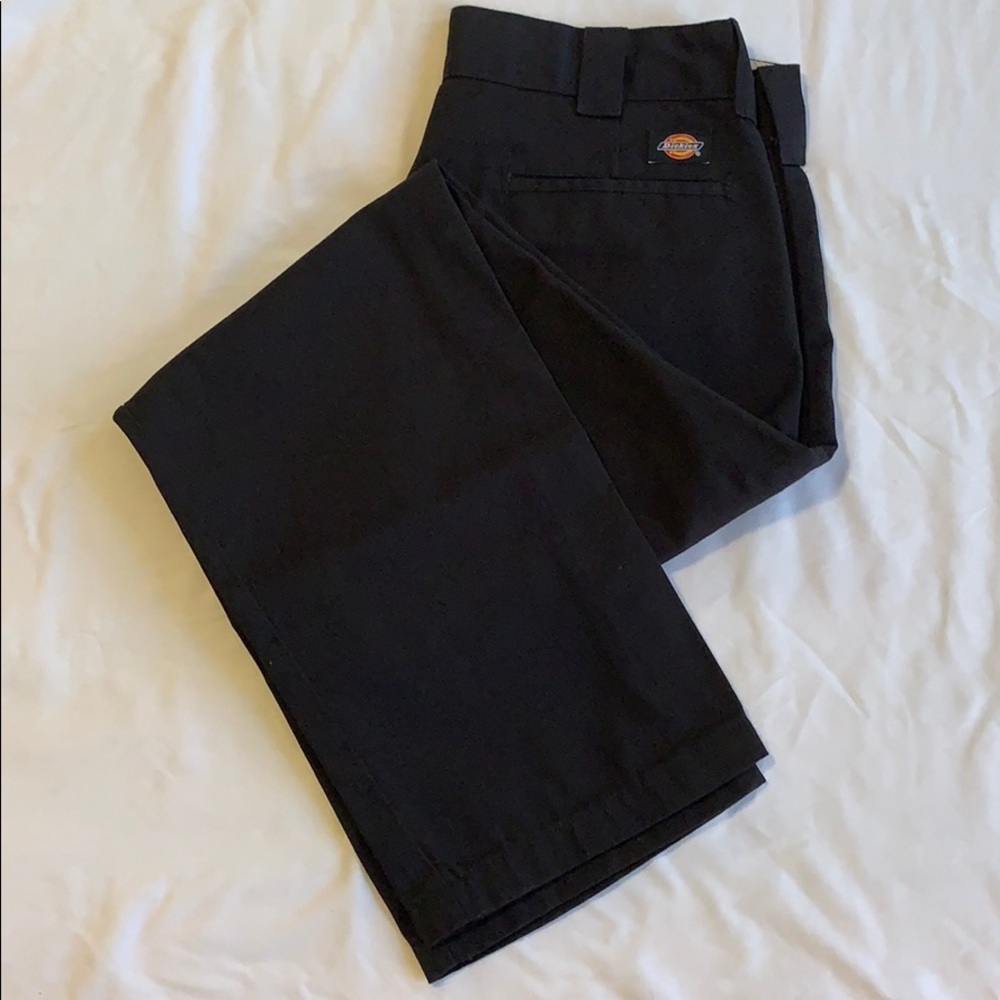 NWOT Dickies Black Slim Straight Pants
